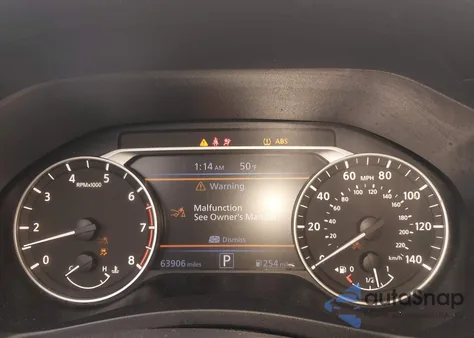 2022 Nissan Altima Sv Fwd z USA, uszkodzony, nr VIN 1N4BL4DV4NN308656